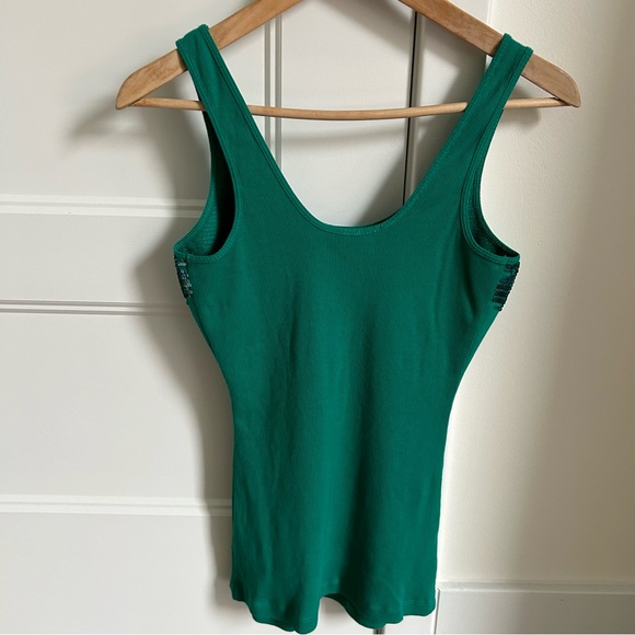 NWOT Gorgeous Sequin Express Tank Top - Picture 4 of 4
